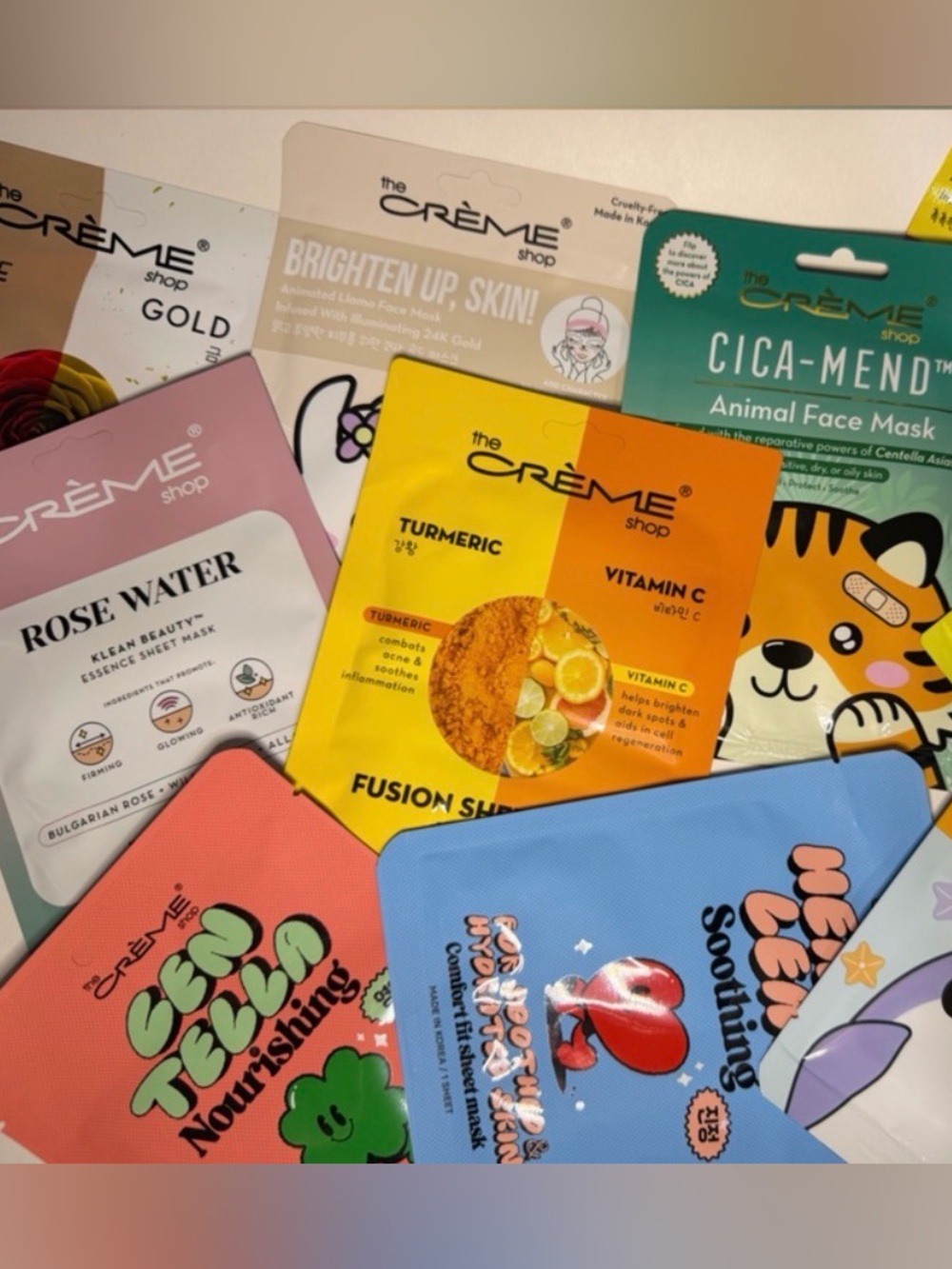 The Creme Shop Animal Face Mask Variety Set of 30